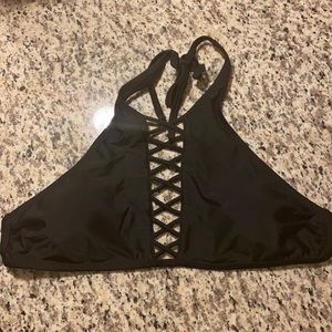 halter swim top